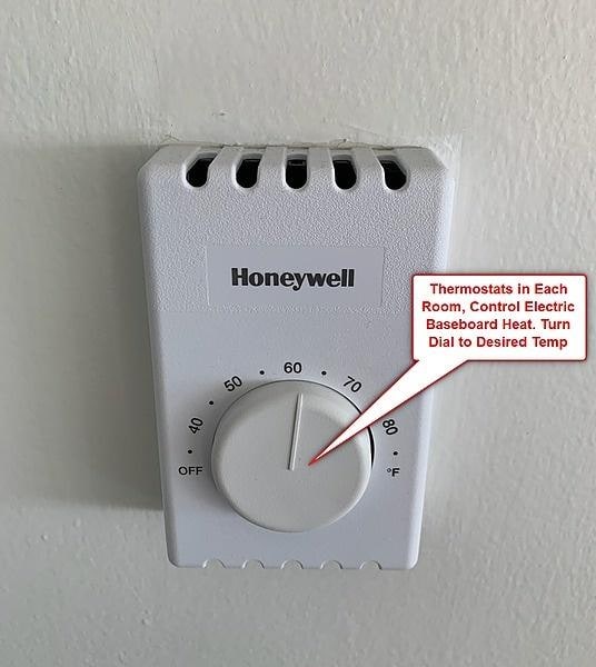 Fireplace / Heat / Thermostats 1