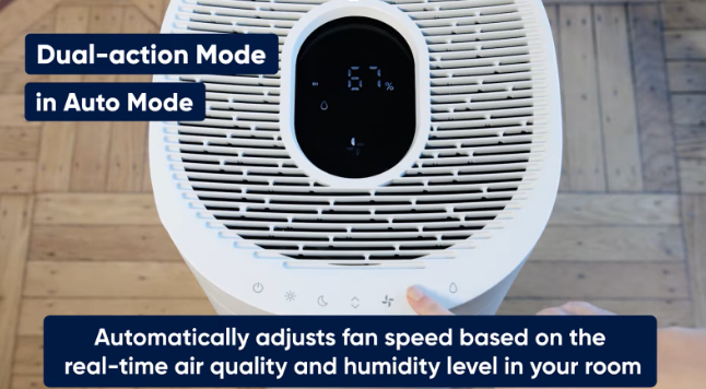 2-in-1 Mist-Free Humidifers + Air Purifiers 1