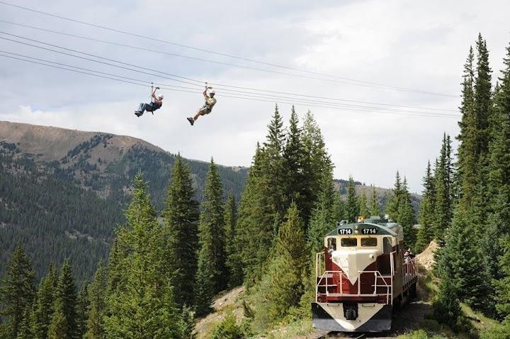 Zip Line - Top of the Rockies
