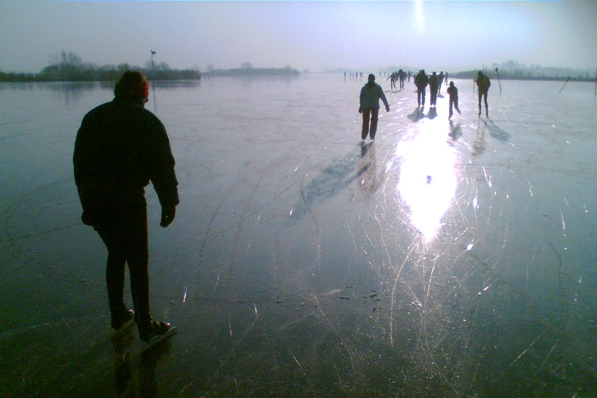 Keystone Lake Ice Skating